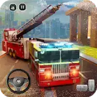 ๐ Rescue Fire Truck Simulator: 911 City Rescue